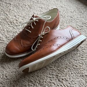 Cole Haan Brown Wingtip Oxfords